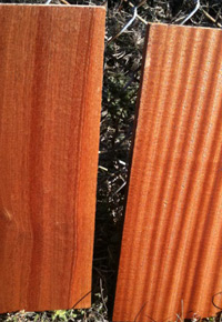 Flat Sapele & Quartersawn Sapele