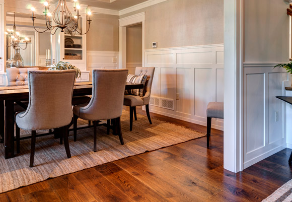 rehmeyer floor in dining room