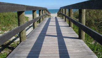 ipe boardwalk at cocoa beach