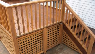 unweathered ipe deck