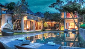 lush paradise with inground swimming pool