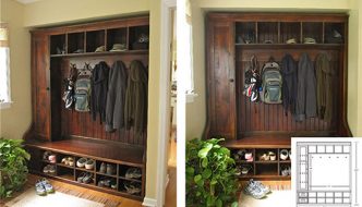 mudroom settle bench country willow