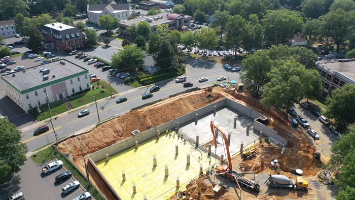combs concrete handles large commercial projects