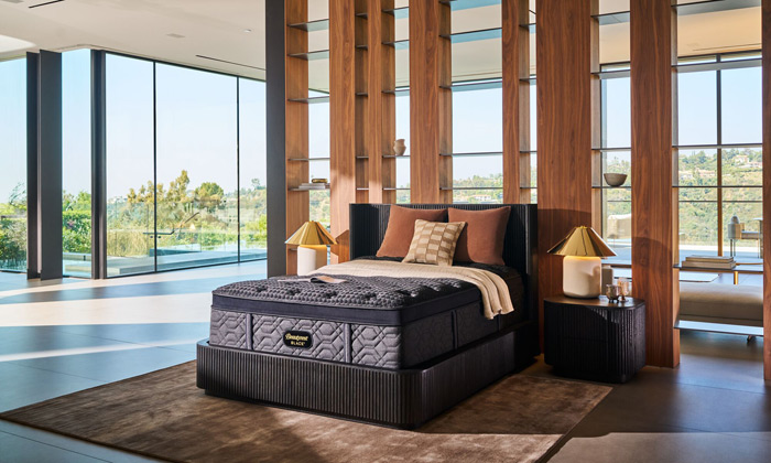 beautyrest black mattress at willow furniture
