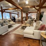 interior showroom of willow furniture and design