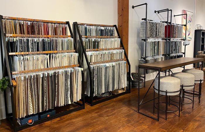 select your fabric of choice at Willow Furniture