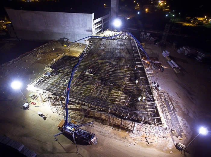 noda apartments concrete work