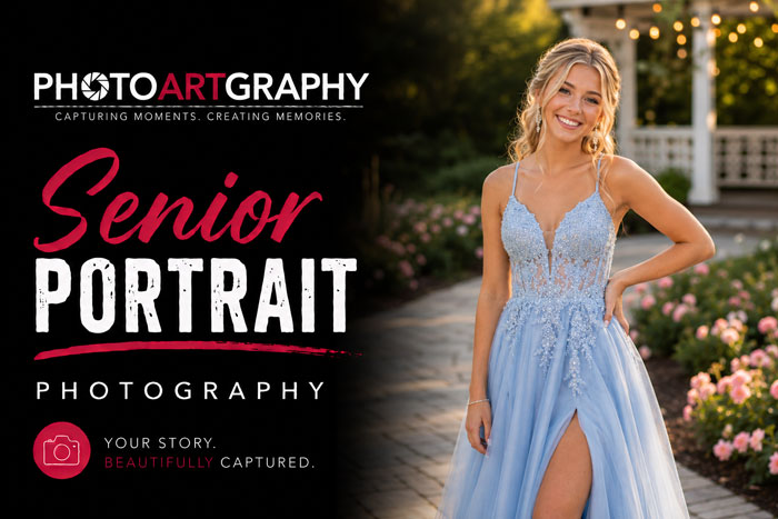 girls formal senior portraits by PhotoArtGraphy