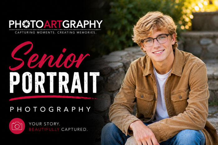 custom senior photographs with PhotoArtGraphy