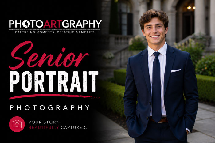 formal senior portraits by PhotoArtGraphy
