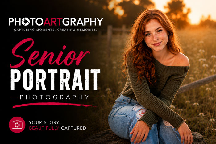 personalized senior portraits with PhotoArtGraphy