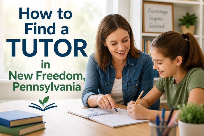 How to find a tutor in New Freedom, Pennsylvania