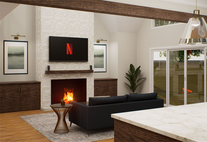 Micah Jensen: great room and kitchen remodel
