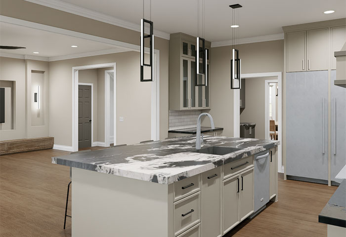 Micah Jensen: main floor residential renovation, kitchen